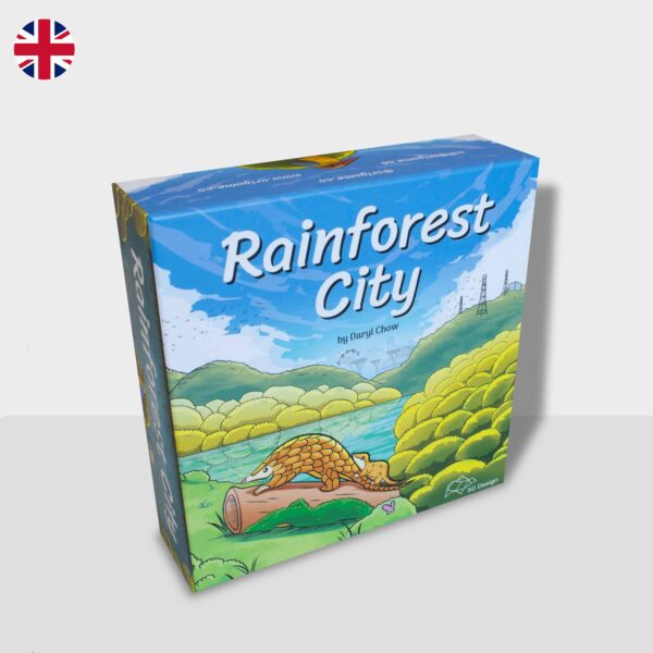 Cover of Rainforest City board game.