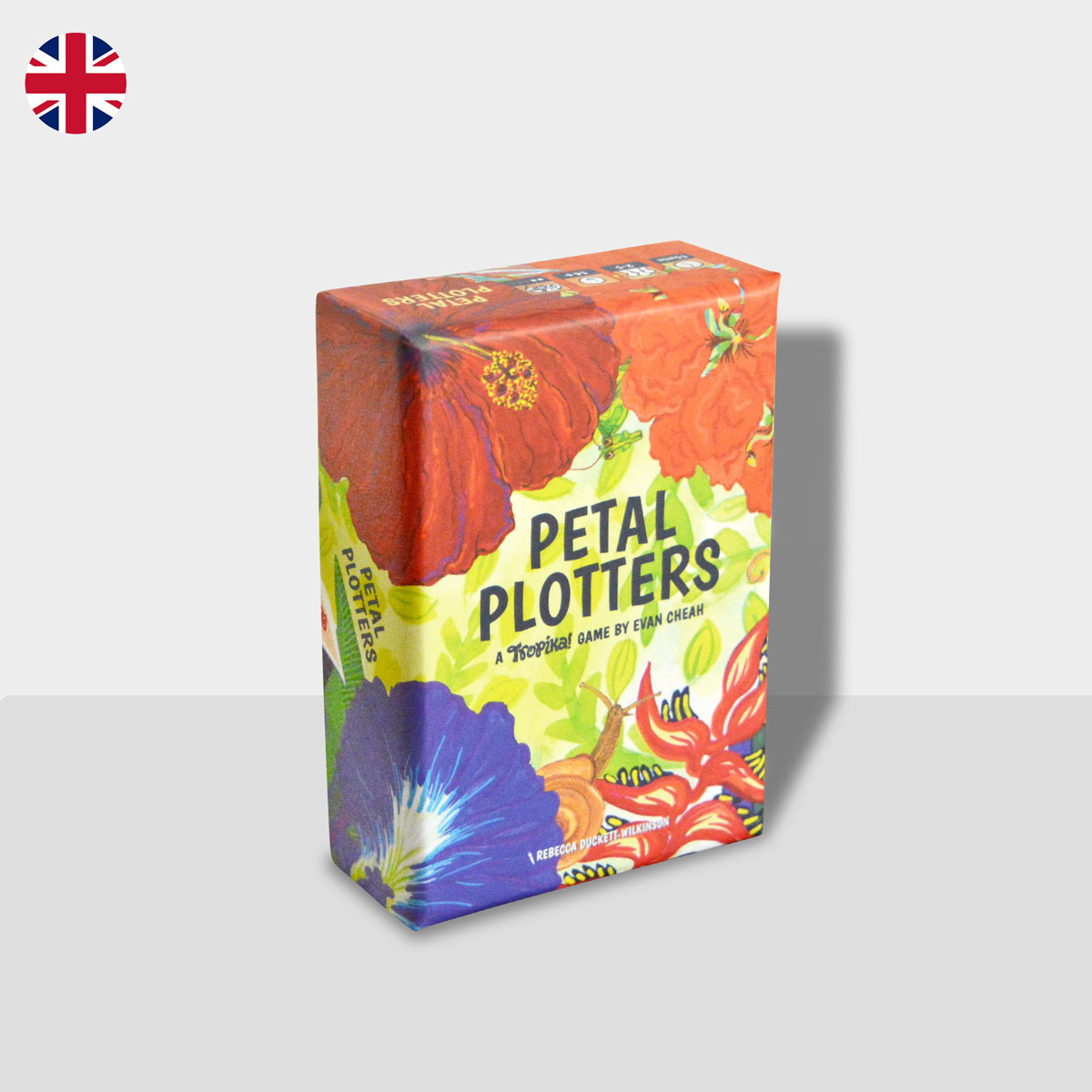 Cover of Petal Plotters card game.