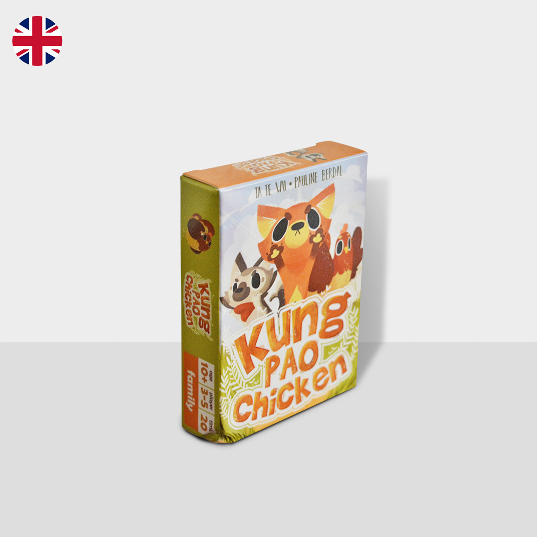 Cover of Kung Pao Chicken card game.