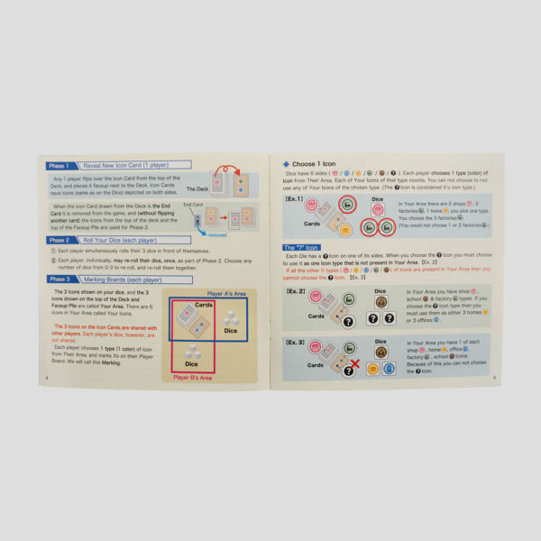 The instruction manual of Newsboys, explaining how to play and score points.